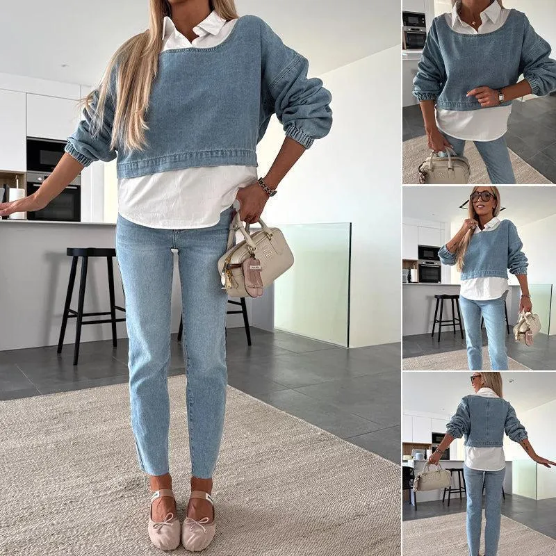Alessia – Layered-effect design – Two-piece set